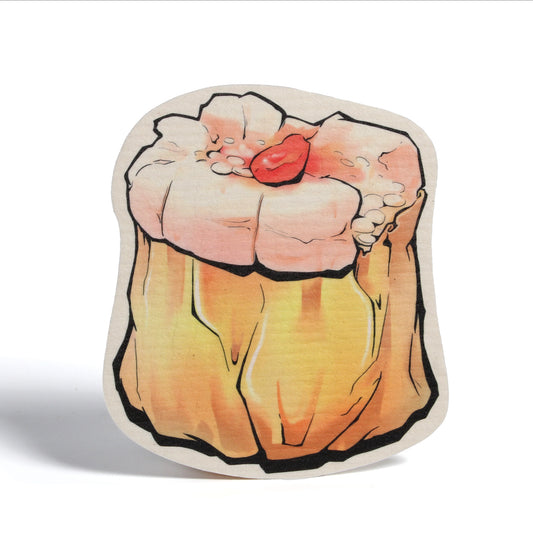 Leaffy植物纖維抹布 大茶飯 點心