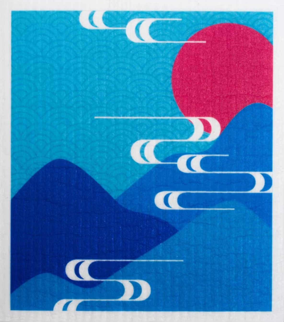 Leaffy植物纖維抹布 Nippon 冬季