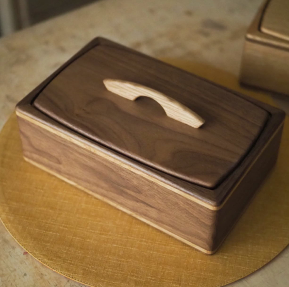 Burumu 黑胡桃【方・攢盒】