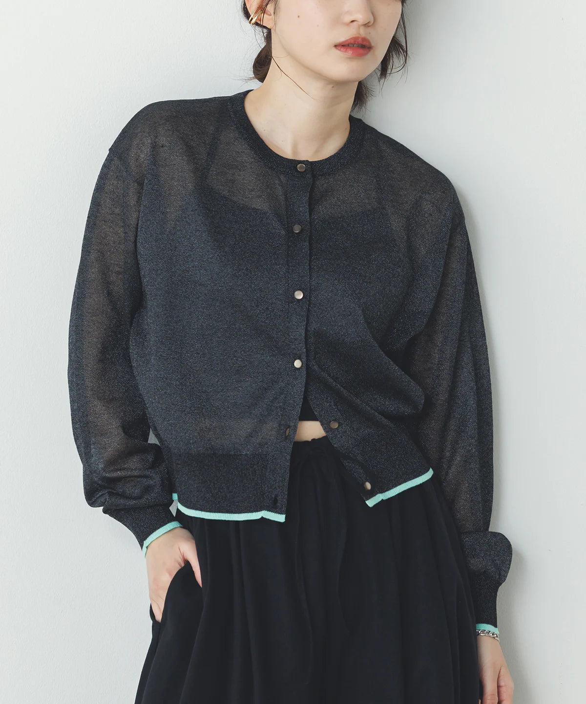 春夏透薄開襟外套