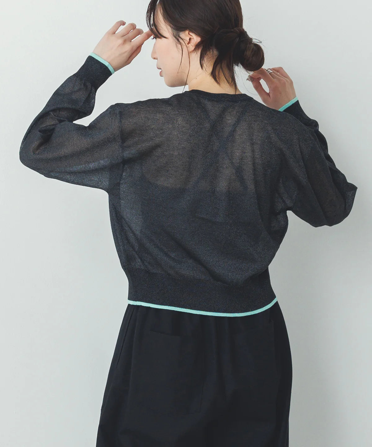 春夏透薄開襟外套