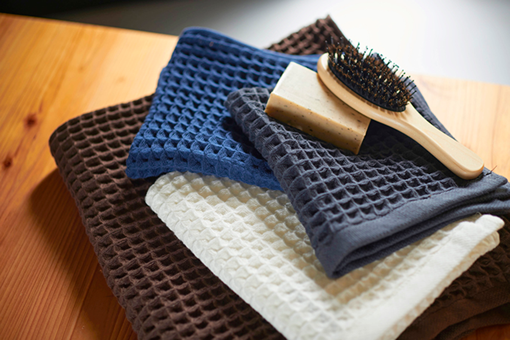 WASHI MATOU 和紙泉州毛巾 (34x35cm)