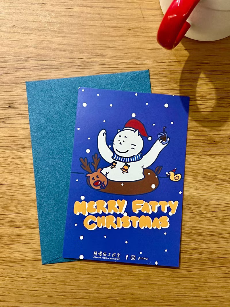 頹爆貓工作室- 聖誕卡