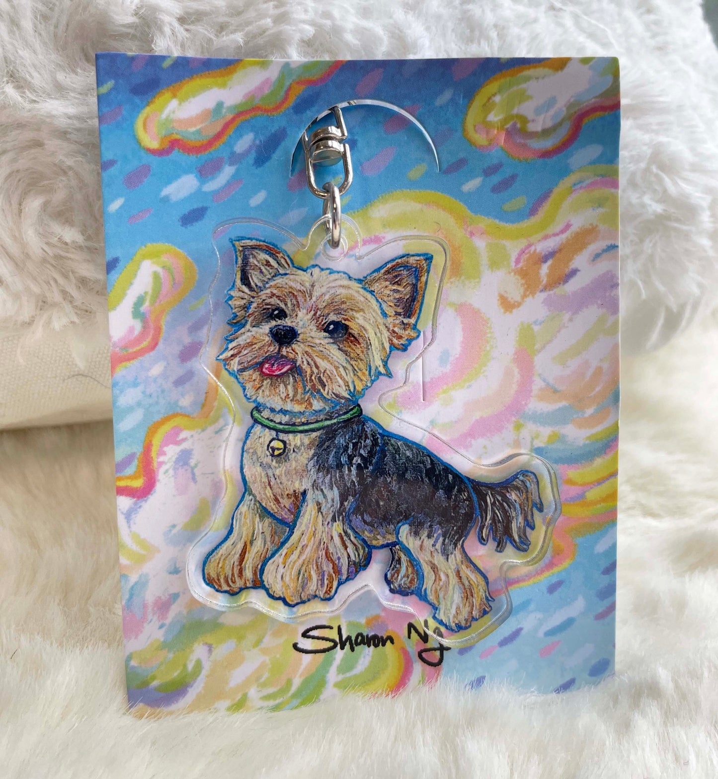 Sharonng Art 鎖匙扣(狗)