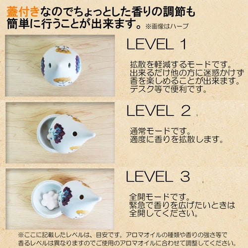 波佐見燒 擴香座 (純色系列-4色)