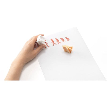 h concept 人類進化擦膠