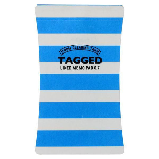 日本製 防水記事簿 | 藍間條-S