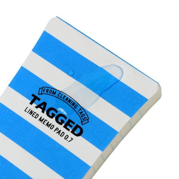 日本製 防水記事簿 | 藍間條-S