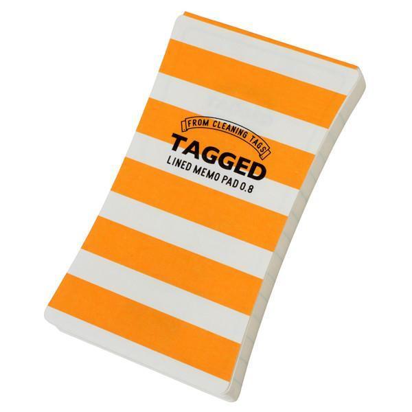 日本製 防水記事簿 | 橙間條-S