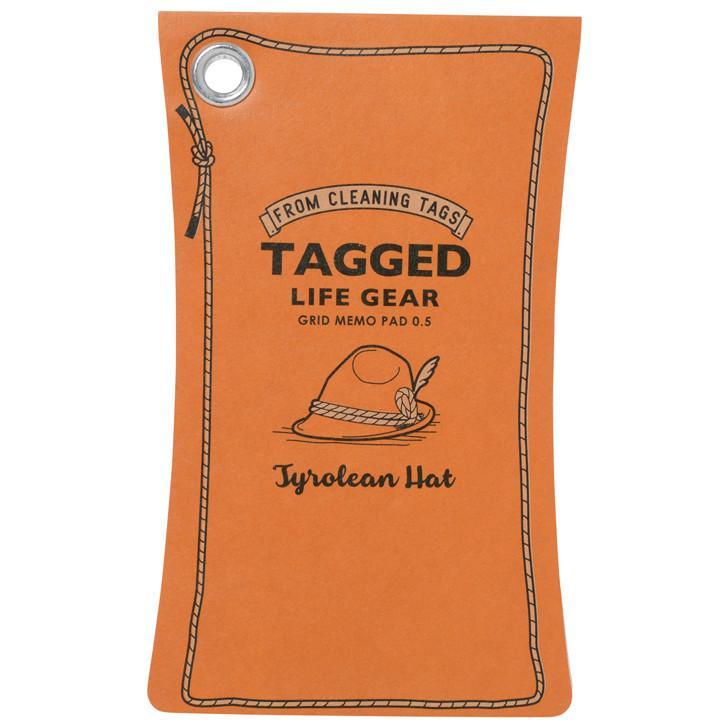 日本製 防水記事簿(帶金屬掛圈)| 提洛帽-L