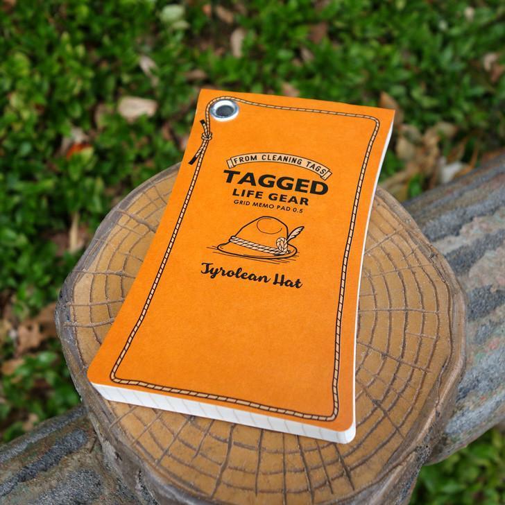 日本製 防水記事簿(帶金屬掛圈)| 提洛帽-L