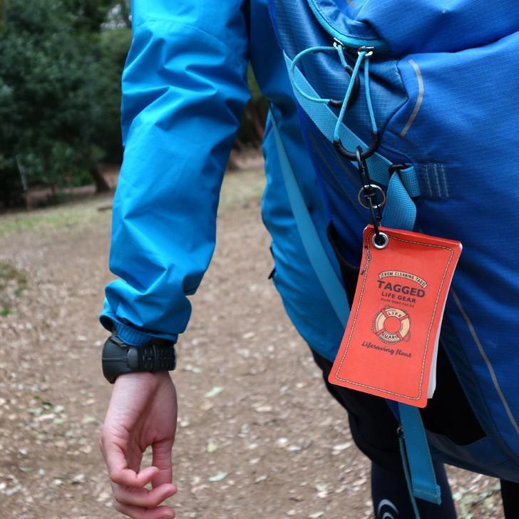 日本製 防水記事簿(帶金屬掛圈) | 水泡-L