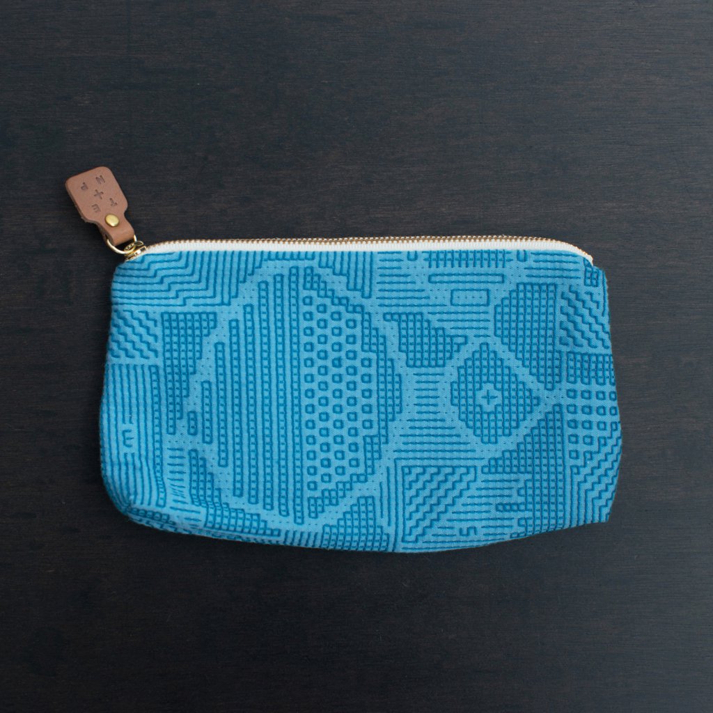 福島三和織物 刺子織小袋