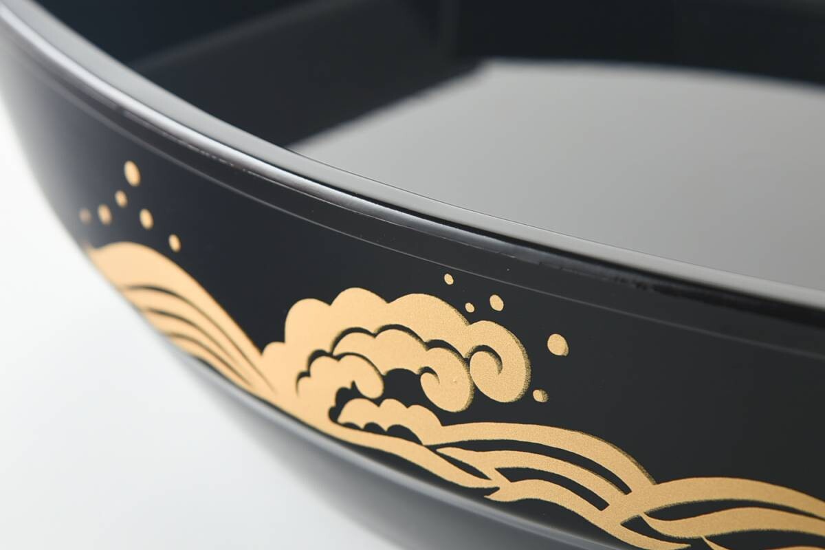 Japanese warship shape plate