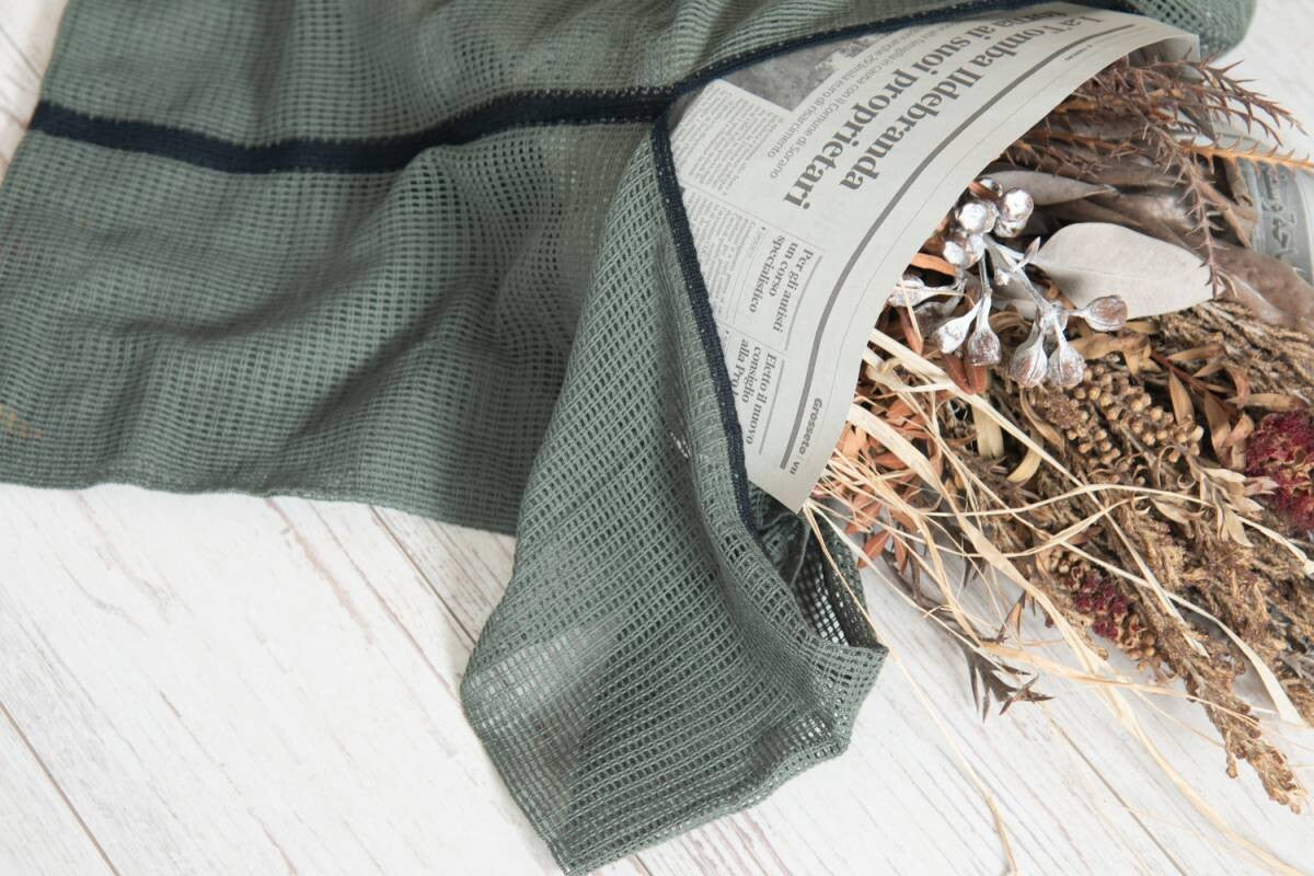 針織環保袋 (墨綠色)