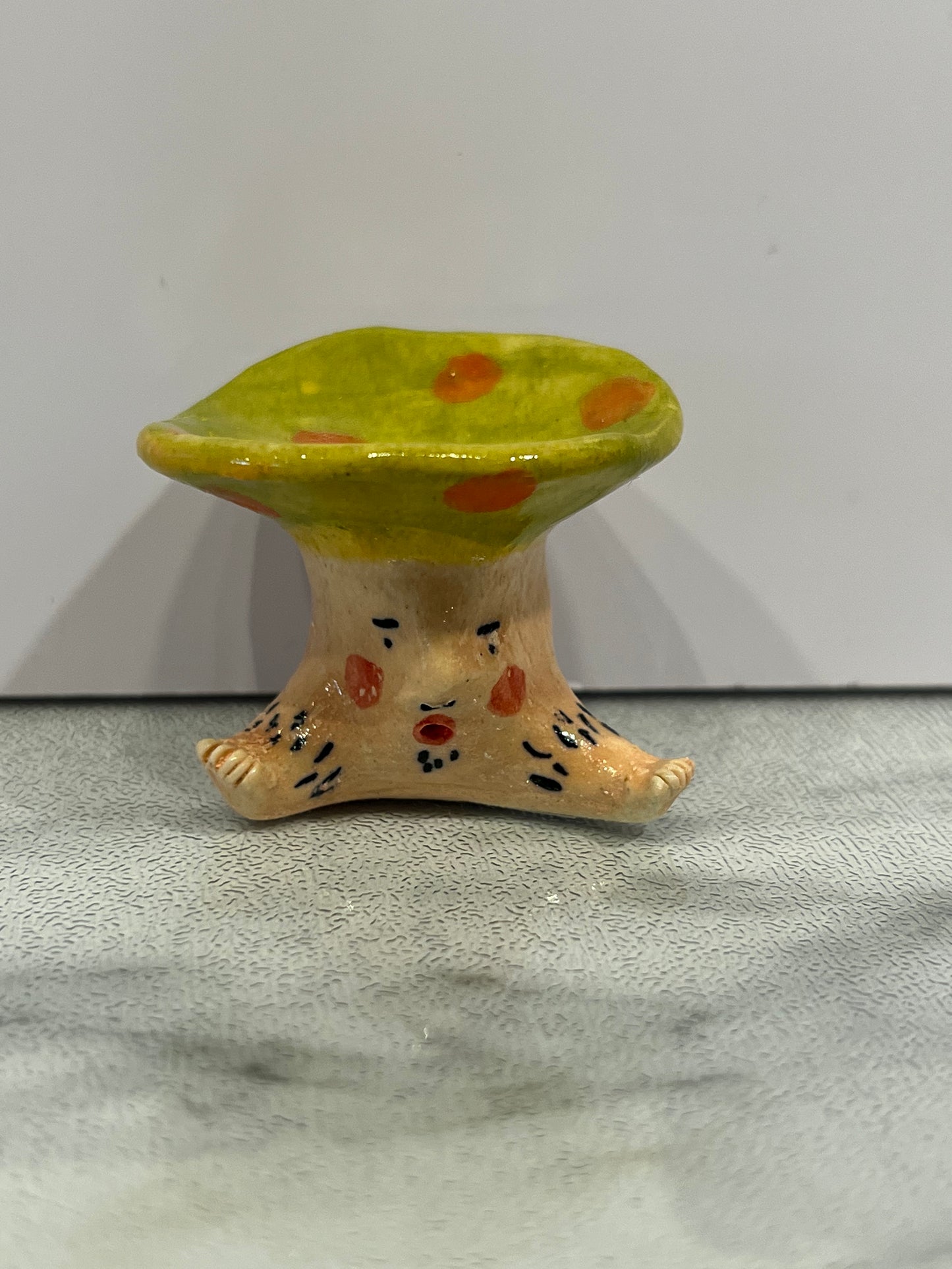 Porcelain doll - mini mushroom