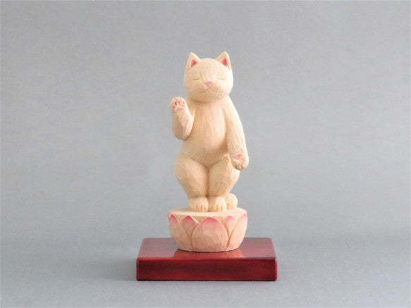 立ち阿弥陀猫 猫仏