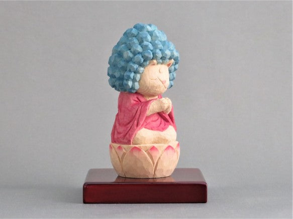 袈裟を着た五劫思惟阿弥陀猫仏