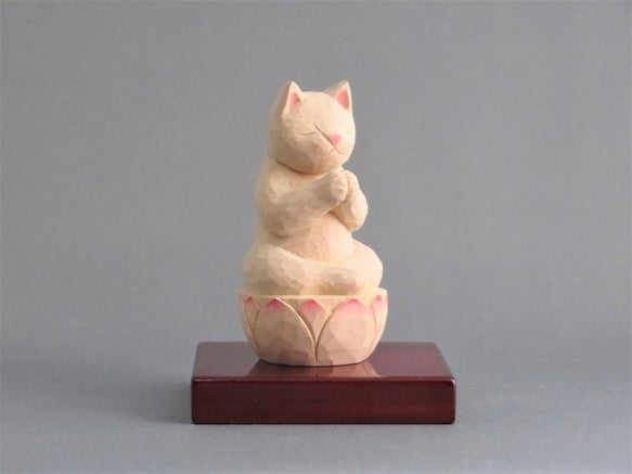 合掌猫 猫仏