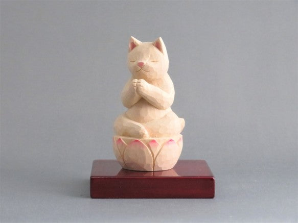 合掌猫 猫仏
