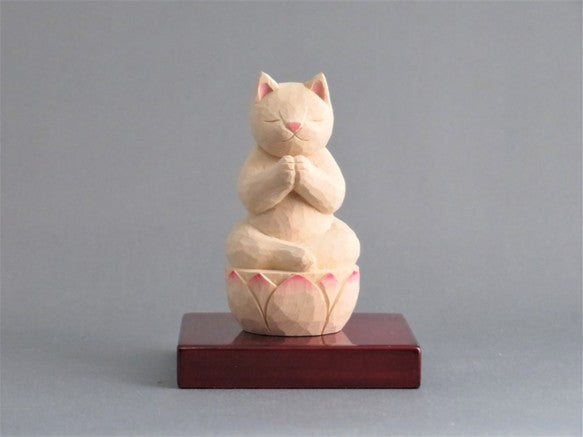 合掌猫 猫仏