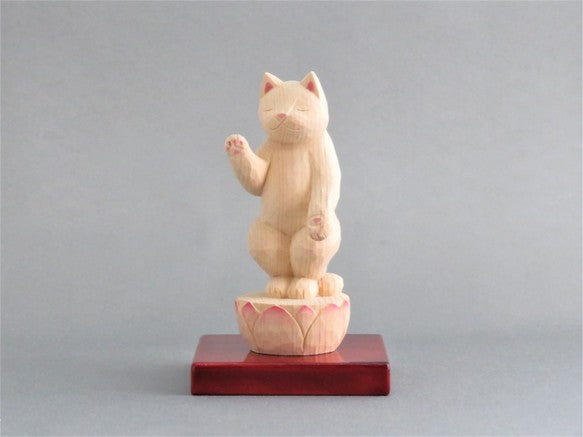 立ち阿弥陀猫 猫仏