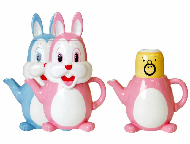 uncle rabbit tea set