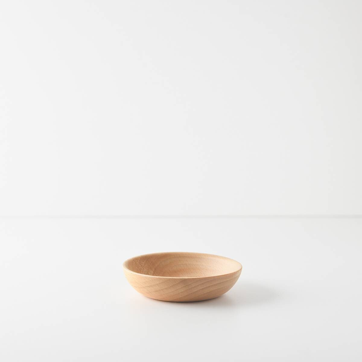 wooden round dish