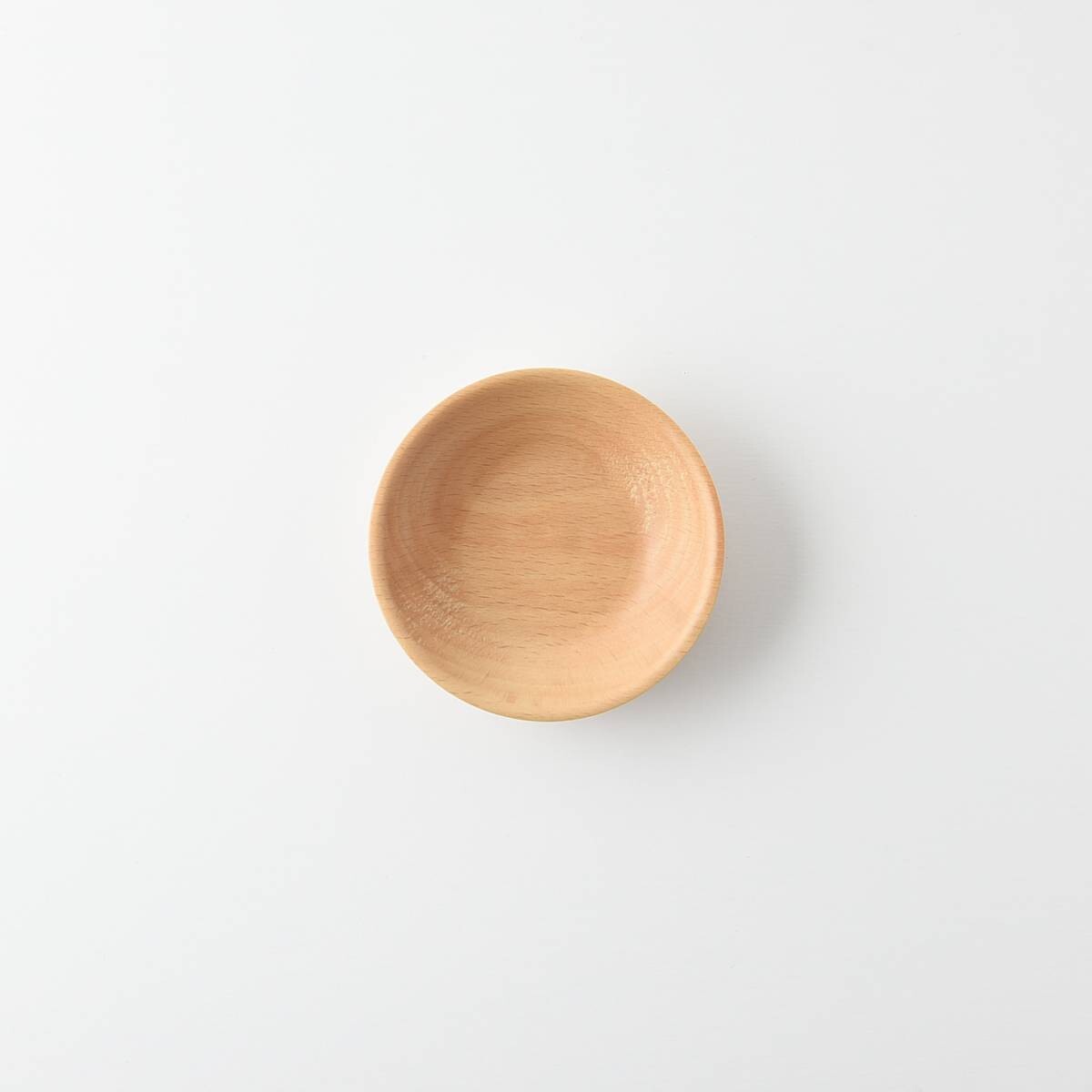 wooden round dish