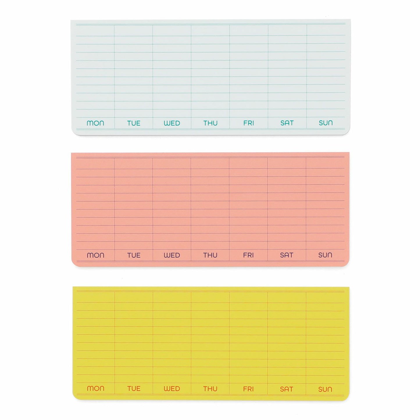 Sticky Memo Pad Monthly
