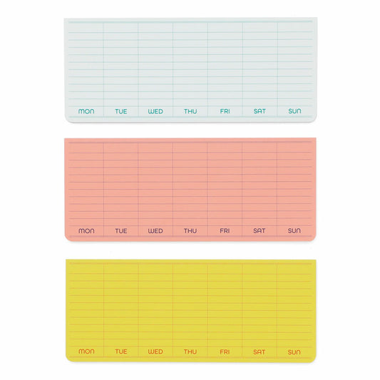 Sticky Memo Pad Monthly