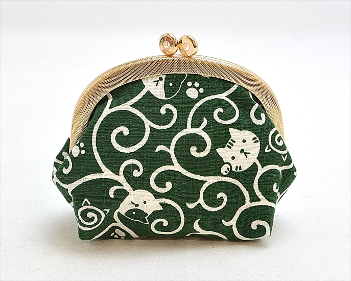 Cat Tangcao handle gold coin purse