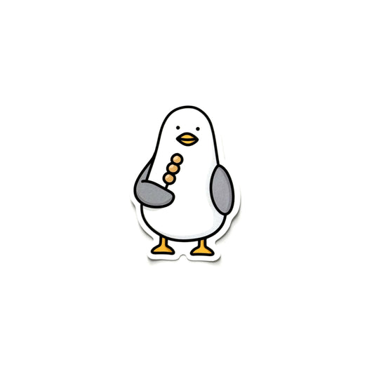 貼紙 - 傻Gull食魚蛋