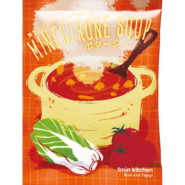 日本 1分鐘媽媽湯系列 意式番茄雜菜湯