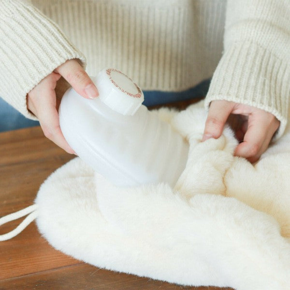 毛茸茸雪怪熱水袋套