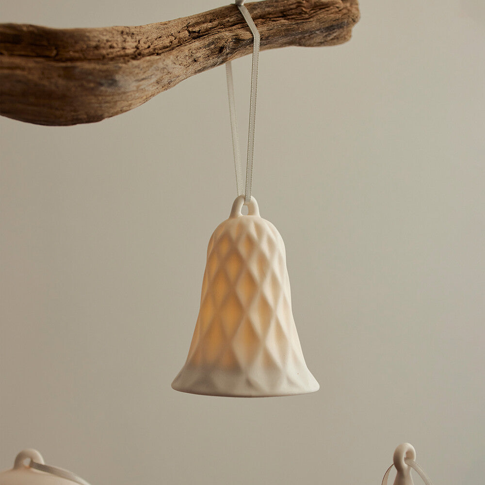 鐘形LED純白半瓷掛飾燈