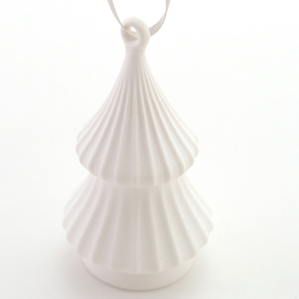 聖誕樹LED純白半瓷掛飾燈