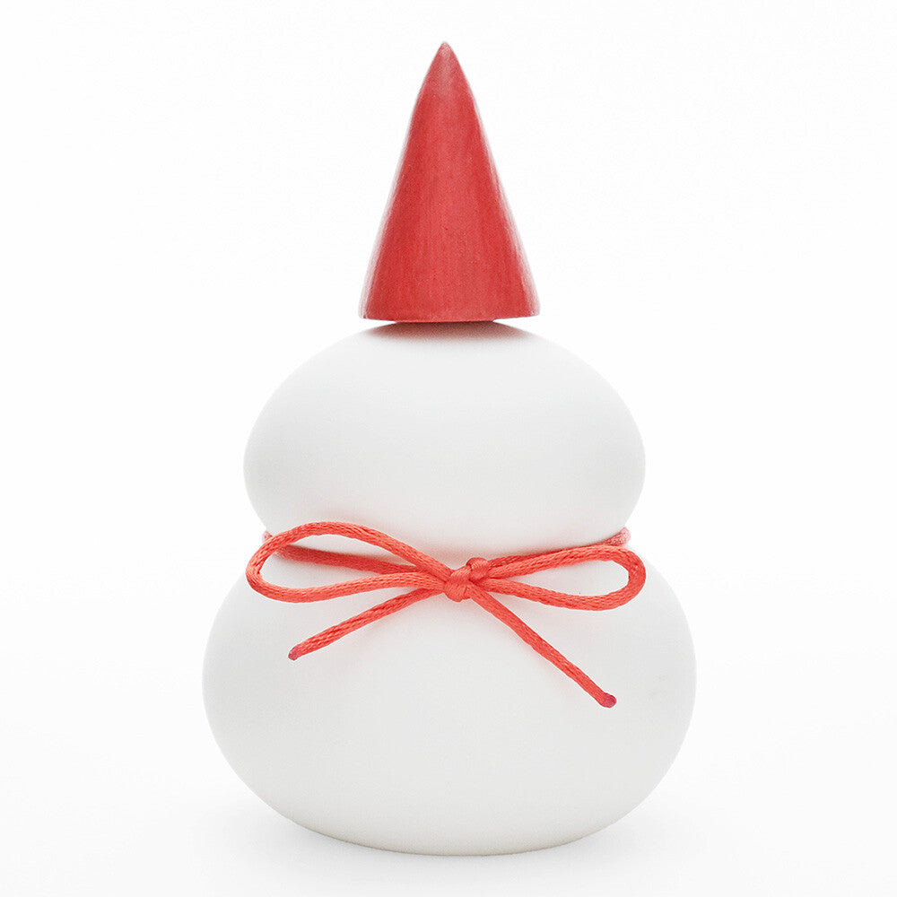 雪人LED純白半瓷裝飾燈