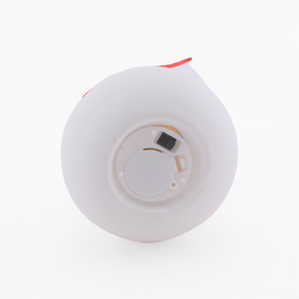 雪人LED純白半瓷裝飾燈