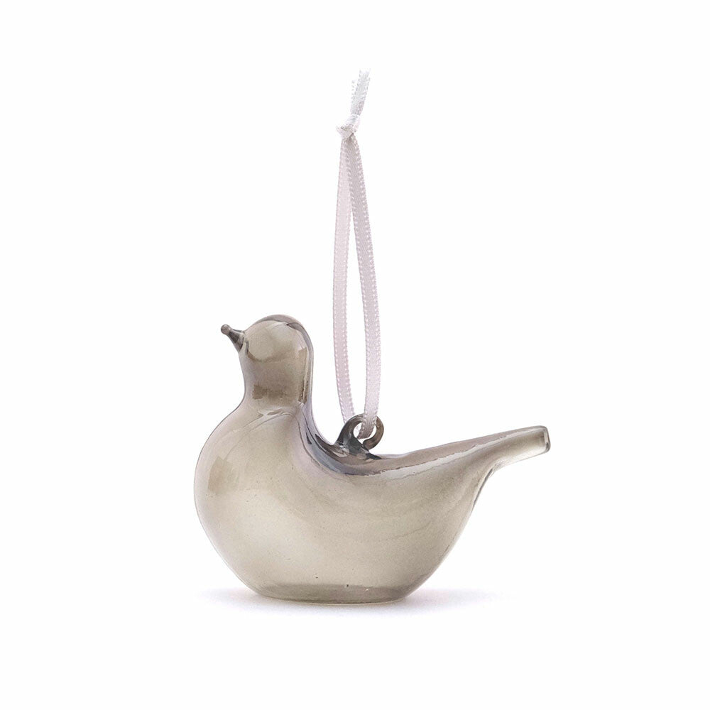 鳥形玻璃飾品