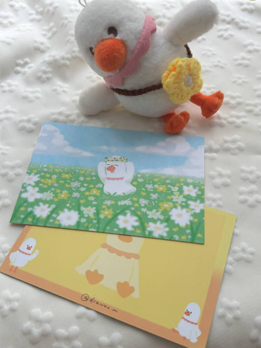 鵝寶的花花世界 （Postcard)