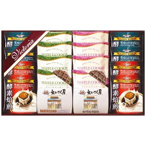 日本Victoria咖啡、紅茶與華夫餅套裝