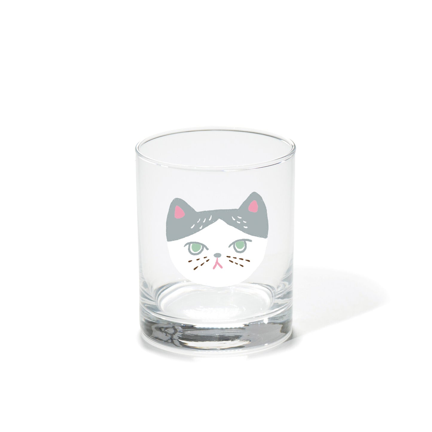 貓咪圖案玻璃杯
