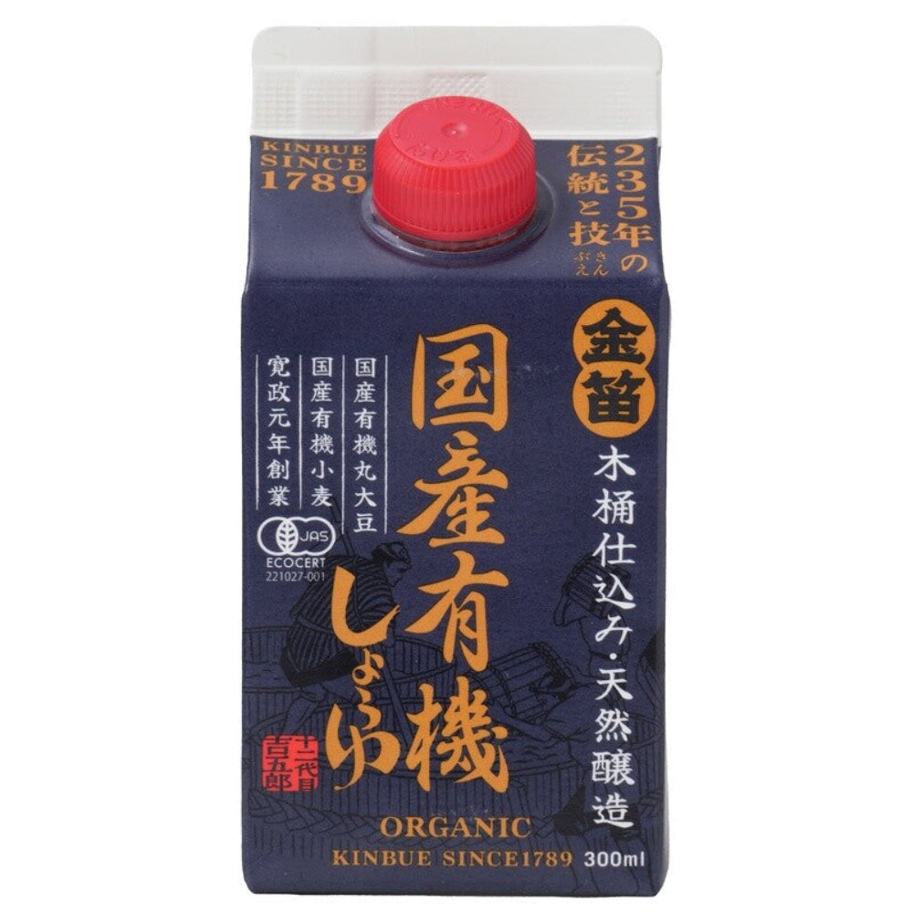 金笛紙盒裝有機醬油