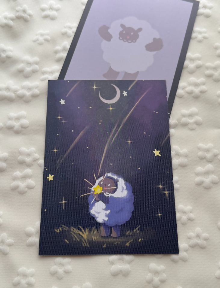 咩寶的星空 （Postcard)