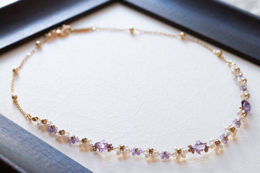 星光花語 Statlit Floral Whispers | 頸鏈 Necklace | 薰衣草紫 Lavender