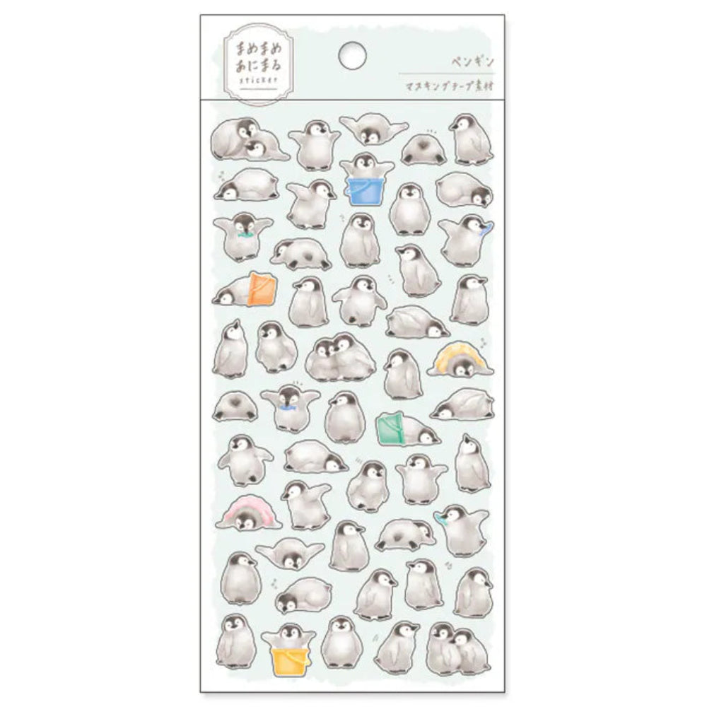 Mame Mame 小巧動物系列貼紙