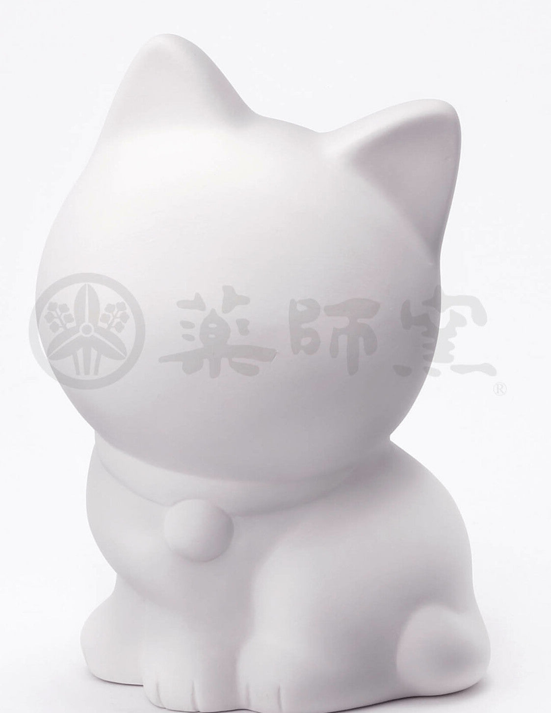 Japanese pure white cat money box