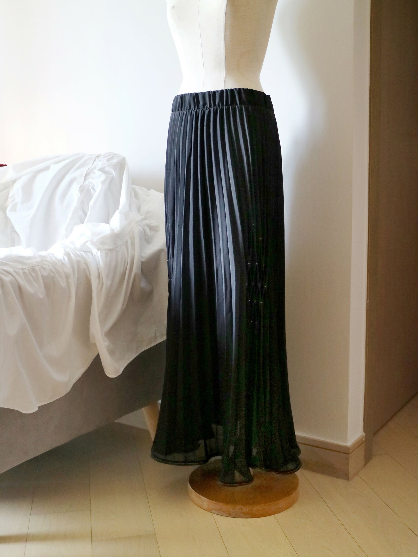 Before Dawn Smocked Skirt