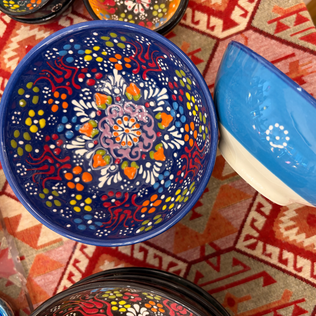 Turkish Handmade Ceramic Bowl (S)